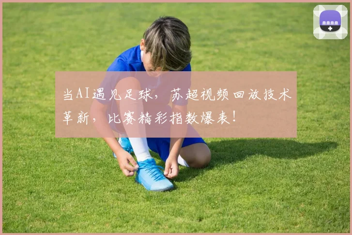 当AI遇见足球，苏超视频回放技术革新，比赛精彩指数爆表！
